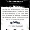 2021 Topps Gallery Christian Yelich Milwaukee Brewers #MA-18