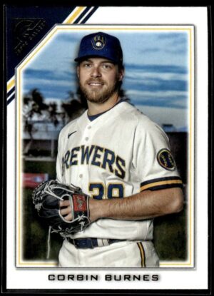 2022 Topps Gallery Corbin Burnes Milwaukee Brewers #103