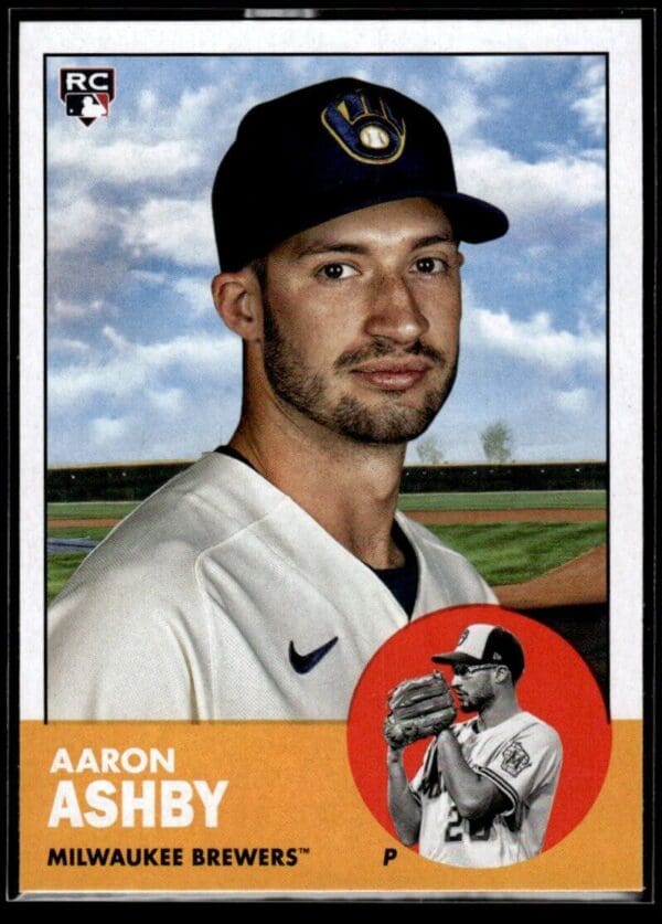 2022 Topps Aaron Ashby Milwaukee Brewers #56