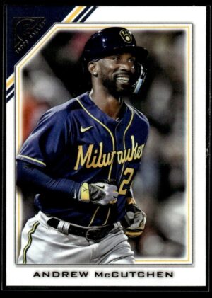 2022 Topps Gallery Andrew McCutchen Milwaukee Brewers #175