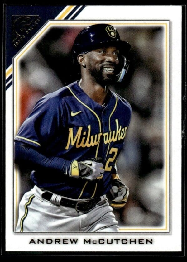 2022 Topps Gallery Andrew McCutchen Milwaukee Brewers #175