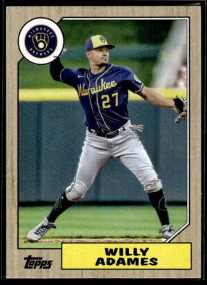 2022 Topps Willy Adames Milwaukee Brewers #281