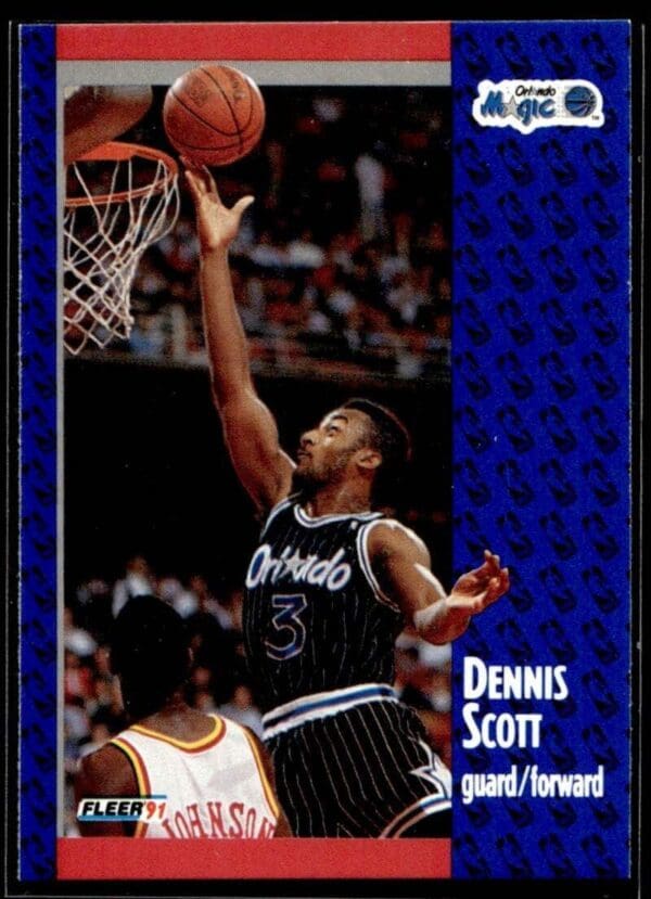 1991 Fleer Orlando Magic #147 Dennis Scott