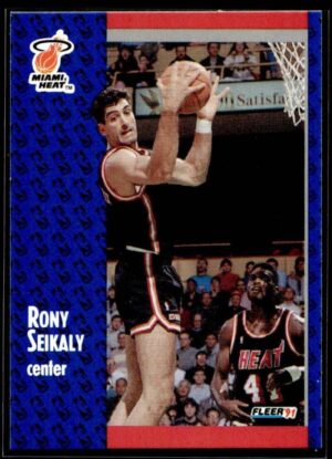 1991 Fleer Miami Heat #112 Rony Seikaly