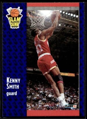1991 Fleer Houston Rockets #230 Kenny Smith