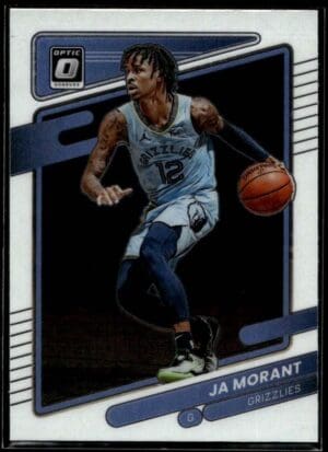 2021 Donruss Optic Memphis Grizzlies #144 Ja Morant