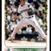 2022 Topps Holiday Everett AquaSox #166 George Kirby RC Rookie
