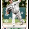 2022 Topps Holiday Detroit Tigers #96 Joey Wentz RC Rookie