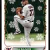 2022 Topps Holiday Minnesota Twins #37 Cole Sands RC Rookie
