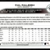 2022 Topps Holiday Seattle Mariners #175 Cal Raleigh RC Rookie