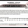 2022 Topps Holiday Cleveland Guardians #12 Gabriel Arias RC Rookie