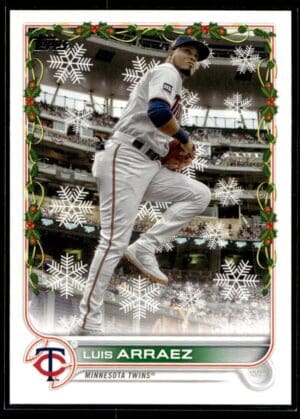 2022 Topps Holiday Minnesota Twins #180 Luis Arraez