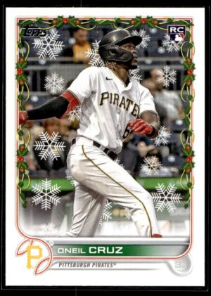 2022 Topps Holiday Altoona Curve #173 Oneil Cruz RC Rookie