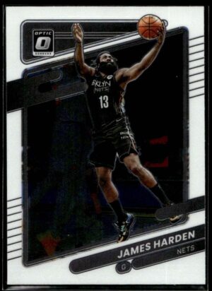 2021 Donruss Optic Brooklyn Nets #106 James Harden