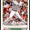 2022 Topps Holiday Dayton Dragons #24 Nick Lodolo RC Rookie