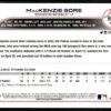 2022 Topps Holiday Washington Nationals #13 Mackenzie Gore RC Rookie