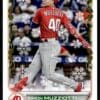2022 Topps Holiday Clearwater Threshers #32 Simon Muzziotti RC Rookie