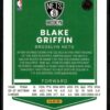 2021 Donruss Optic Brooklyn Nets #102 Blake Griffin