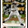 2022 Topps Holiday Milwaukee Brewers #165 Corbin Burnes