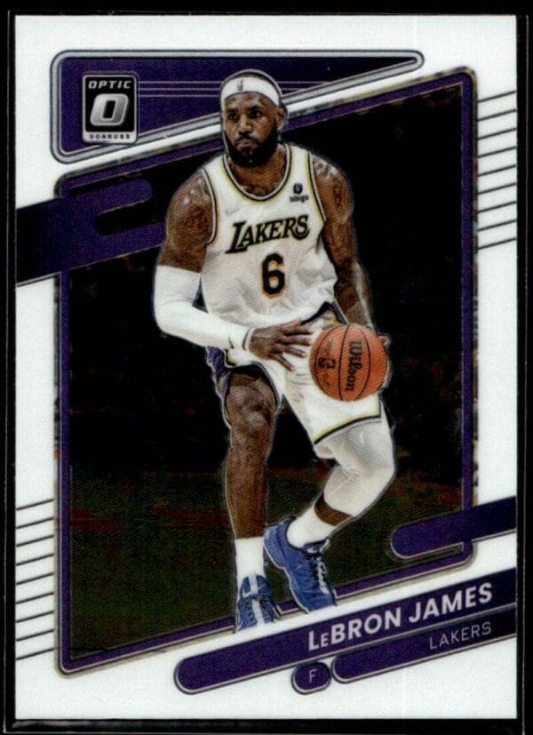 2021 Donruss Optic Los Angeles Lakers #41 LeBron James