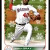 2022 Topps Holiday Oklahoma City Dodgers #46 Josiah Gray RC Rookie