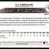 2022 Topps Holiday San Antonio Missions #112 CJ Abrams RC Rookie