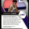 2021 Panini Prizm Draft Picks LSU Tigers #18 Cameron Thomas RC Rookie