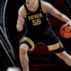 2021 Panini Prizm Draft Picks Iowa Hawkeyes #51 Luka Garza RC Rookie
