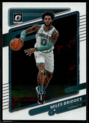 2021 Donruss Optic Charlotte Hornets #107 Miles Bridges