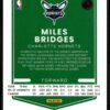 2021 Donruss Optic Charlotte Hornets #107 Miles Bridges