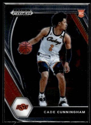2021 Panini Prizm Draft Picks OSU #1 Cade Cunningham RC Rookie