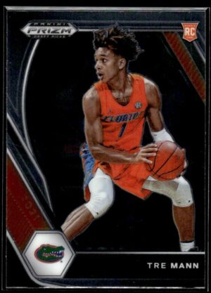 2021 Panini Prizm Draft Picks Oklahoma City Thunder #21 Tre Mann RC Rookie