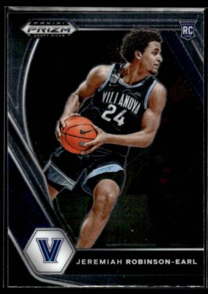 2021 Panini Prizm Draft Picks Villanova Wildcats #43 Jeremiah Robinson-Earl RC