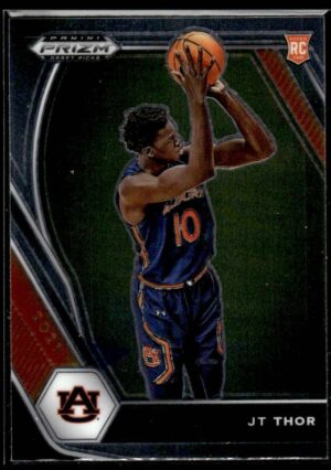 2021 Panini Prizm Draft Picks Auburn Tigers #28 JT Thor RC Rookie