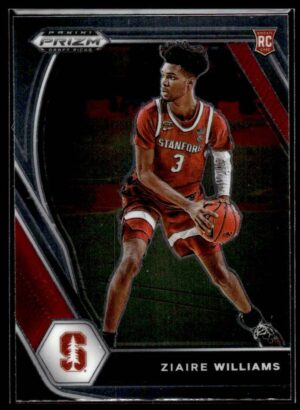 2021 Panini Prizm Draft Picks Memphis Grizzlies #15 Ziaire Williams RC Rookie