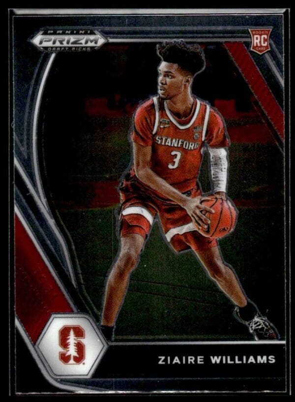 2021 Panini Prizm Draft Picks Memphis Grizzlies #15 Ziaire Williams RC Rookie