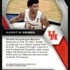 2021 Panini Prizm Draft Picks Houston Cougars #46 Quentin Grimes RC Rookie