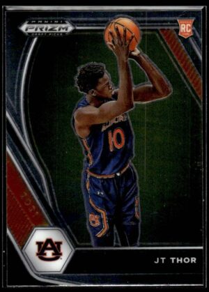 2021 Panini Prizm Draft Picks Auburn Tigers #28 JT Thor RC Rookie