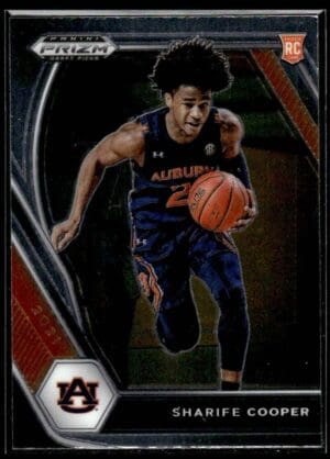 2021 Panini Prizm Draft Picks Auburn Tigers #26 Sharife Cooper RC Rookie