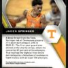 2021 Panini Prizm Draft Picks Tennessee Volunteers #19 Jaden Springer RC Rookie