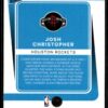 2021 Donruss Optic Houston Rockets #200 Josh Christopher RC Rookie