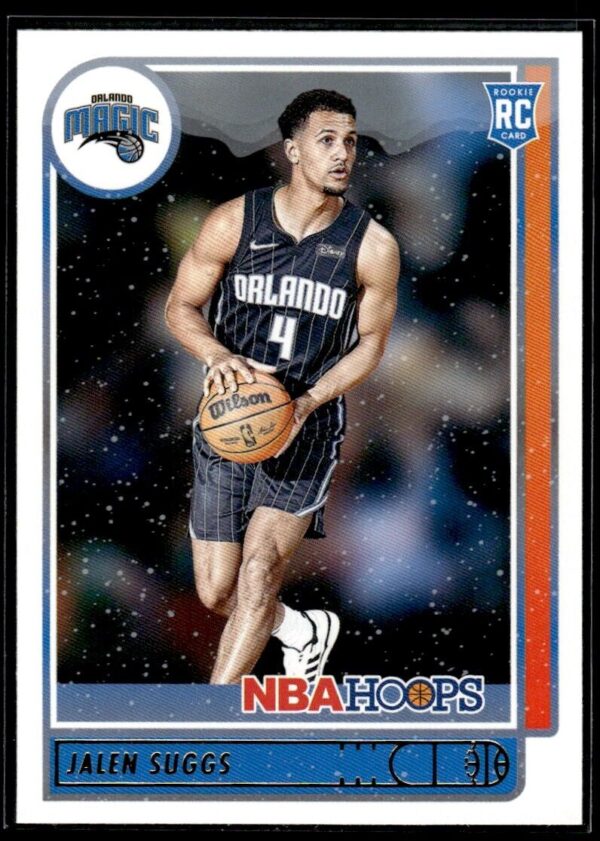 2021 NBA Hoops Winter Edition Orlando Magic #210 Jalen Suggs RC Rookie
