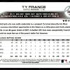 2022 Topps Holiday Seattle Mariners #HW191 Ty France