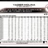2022 Topps Holiday St. Louis Cardinals #HW6 Yadier Molina