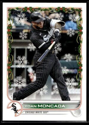 2022 Topps Holiday Chicago White Sox #HW47 Yoan Moncada