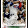 2022 Topps Holiday Chicago Cubs #HW172 Willson Contreras