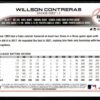 2022 Topps Holiday Chicago Cubs #HW172 Willson Contreras