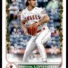 2022 Topps Holiday Los Angeles Angels #HW135 Michael Lorenzen