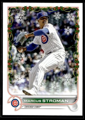 2022 Topps Holiday Chicago Cubs #HW156 Marcus Stroman