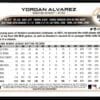 2022 Topps Holiday Houston Astros #HW183 Yordan Alvarez